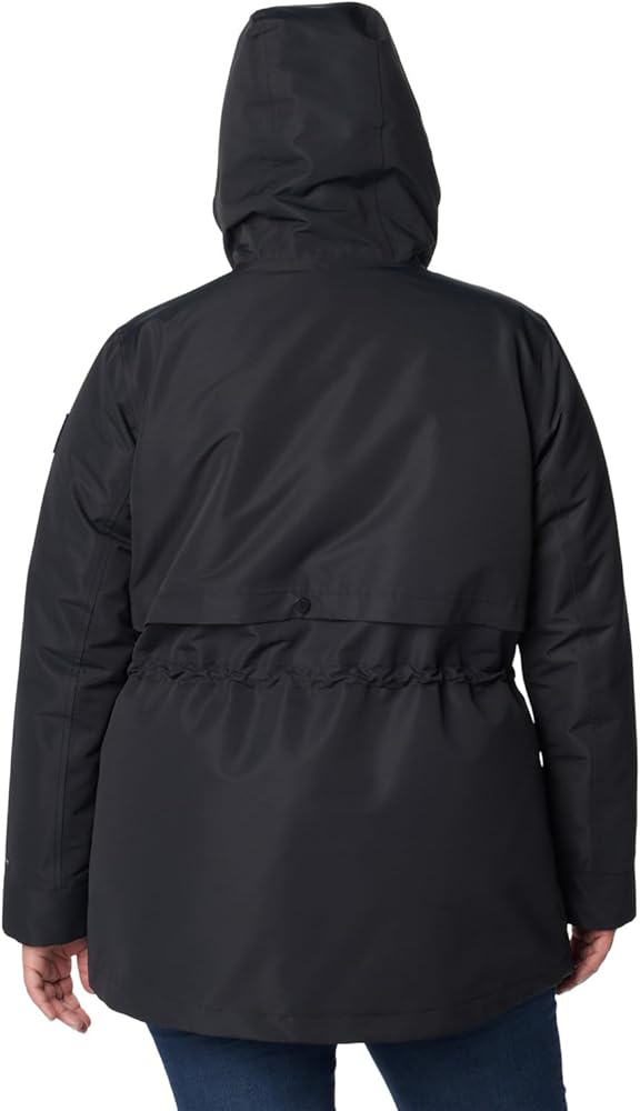 Columbia Women's Drop Ridge Interchange Jacket, Black, X-Small at